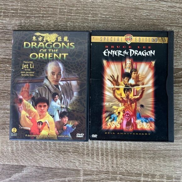 Enter the Dragon Special DVD Lot 25th Anniversary Edition Jet‎ Li Dragons Orient - Picture 3 of 9